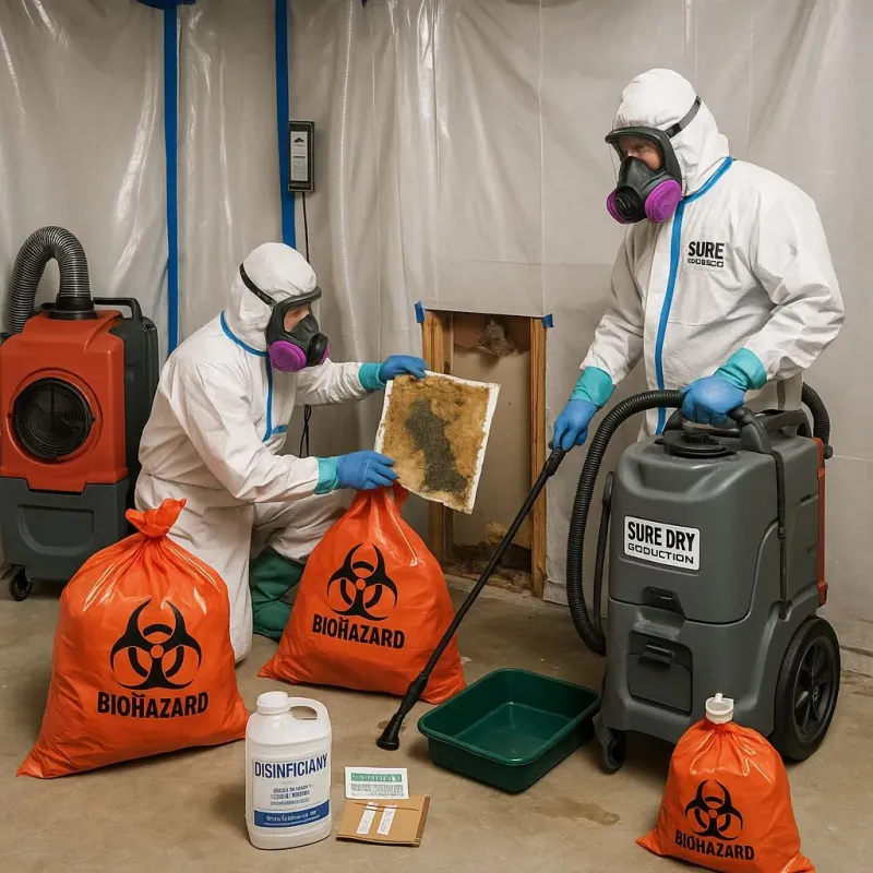 Contaminated Water Handling Protocols process in Williamsburg, FL